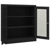 vidaXL Armoire de bureau Anthracite 90x40x105 cm Acier
