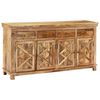 vidaXL Buffet avec 4 tiroirs 160x40x85 cm Bois massif de manguier