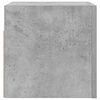 vidaXL Meubles TV muraux 2 pcs Gris béton 30,5x30x30 cm