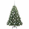 vidaXL Sapin de Noël artificiel avec 150 LED Vert 120 cm PE et PVC
