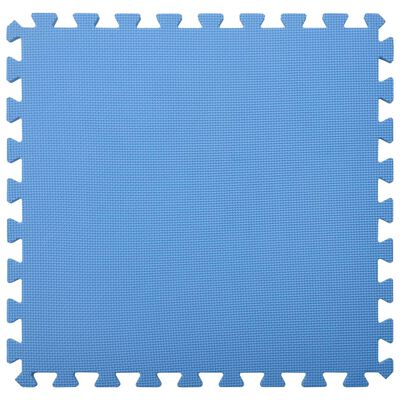 vidaXL Tapis de sol 6 pcs 2,16 ㎡ EVA Mousse Bleu