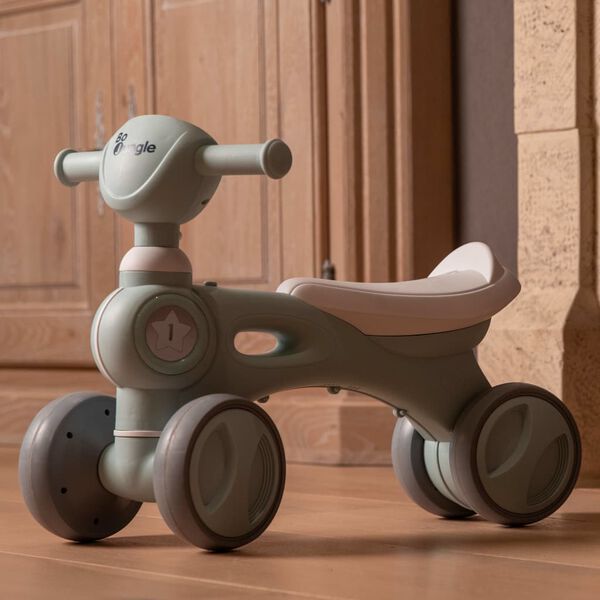 Bo Jungle Trotteur b&eacute;b&eacute; B-Bike Jumpy Bleu