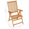 vidaXL Chaises de jardin lot de 2 et coussins taupe Bois teck massif