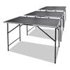 vidaXL Table &agrave; coller 3 pcs Pliable