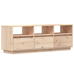 vidaXL Meuble TV 140x37x50 cm Bois de pin massif