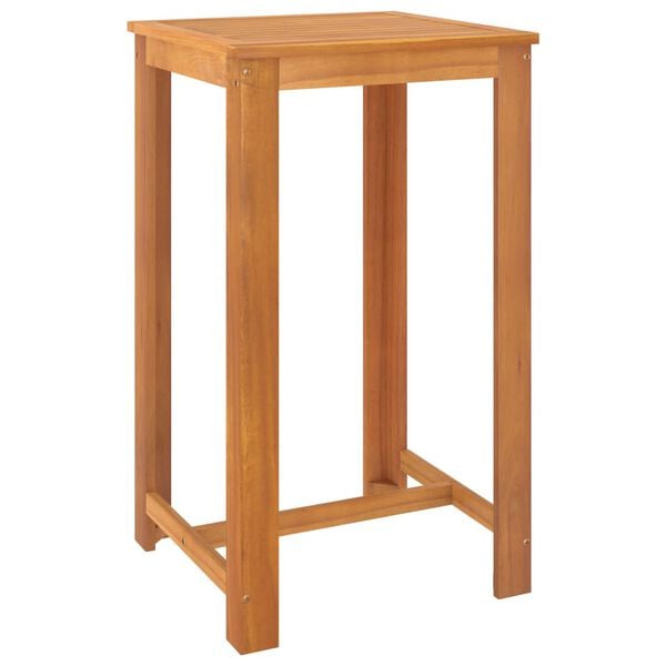 vidaXL Ensemble de bar de jardin 9 pcs Bois d'acacia solide