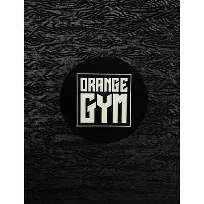 Orange Gym Planche d'équilibre Plastique Noir