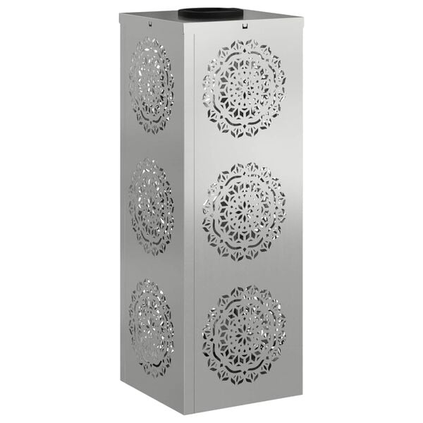 vidaXL Lumi&egrave;re de chemin LED solaire 2 pcs Galvanis&eacute; Galvanis&eacute;