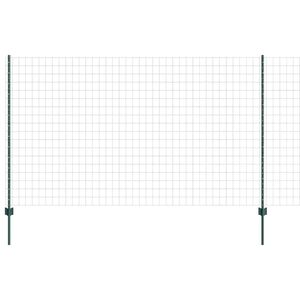 vidaXL Cl&ocirc;ture en fil soud&eacute; 10 x 1,4 m (L x H) Acier recouvert de PVC