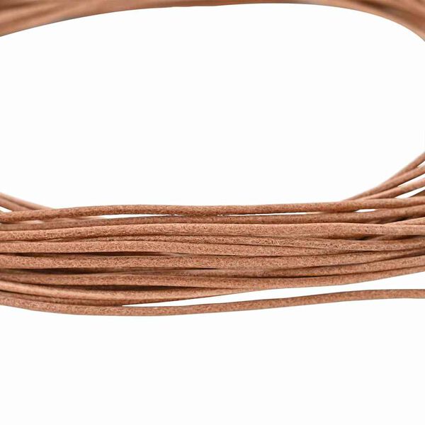 vidaXL Corde en Cuir Marron &Oslash;1,5 mm x 10 m Cuir