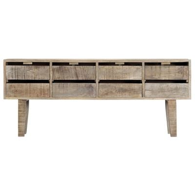 vidaXL Buffet 140x30x60 cm Bois de manguier massif