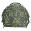 vidaXL Tente de pêche 2 personnes camouflage imperméable