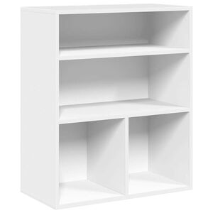vidaXL Biblioth&egrave;que blanc 60x30x71,5 cm bois d'ing&eacute;nierie