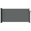 vidaXL Store lat&eacute;ral r&eacute;tractable Anthracite 100 x 500 cm