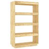 vidaXL Biblioth&egrave;que/S&eacute;parateur de pi&egrave;ce 80x35x135cm bois de pin massif
