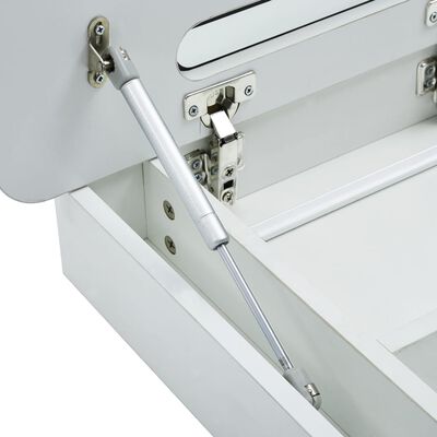vidaXL Armoire de salle de bain à miroir LED 80x9,5x55 cm