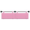 vidaXL T&ecirc;te de lit suspendue Montage mural Rose 170 x 55 x 5 cm tissu
