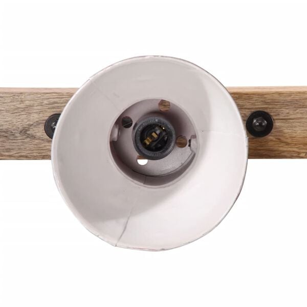 vidaXL Lampe murale 25 W rouge d&eacute;lav&eacute; 65x25 cm E27