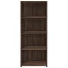 vidaXL Buffet haut ch&ecirc;ne marron 50x41x124 cm bois d'ing&eacute;nierie