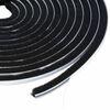 vidaXL Joint brosse autocollant pour porte 10 m PP Noir
