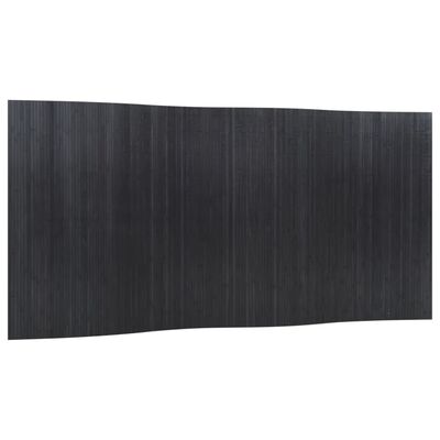 vidaXL Cloison de séparation gris 165x400 cm bambou