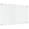 vidaXL Cr&eacute;dence de cuisine Transparent 100 x 60 cm verre tremp&eacute;