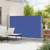 vidaXL Auvent lat&eacute;ral r&eacute;tractable de patio 180x300 cm Bleu