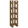 vidaXL Biblioth&egrave;que/S&eacute;parateur de pi&egrave;ce Marron miel 41x35x160 cm Pin