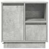 vidaXL Cabinet de chevet 2 pcs Gris b&eacute;ton 50 x 34,5 x 50 cm.