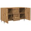 vidaXL Buffet ch&ecirc;ne artisanal 100x36x60 cm bois d'ing&eacute;nierie