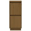 vidaXL Buffets 2 pcs Marron miel 31,5x34x75 cm Bois massif de pin