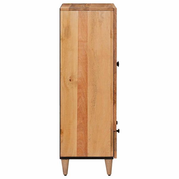 vidaXL Haut Armoire Naturel 60 x 33,5 x 100 cm Bois de mangue massif