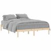 vidaXL Cadre de lit sans matelas 152x203 cm bois massif de pin