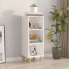 vidaXL Buffet Blanc 34,5x32,5x90 cm Bois d'ingénierie