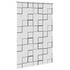 vidaXL Store enrouleur de douche 150x240 cm largeur du tissu 146 cm