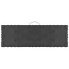 vidaXL Coussins de plancher de palette lot de 3 Anthracite Coton