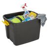 Practo Home Bo&icirc;te de rangement 42 L noir