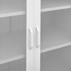 vidaXL Armoire de rangement Blanc 80x35x101,5 cm Acier