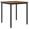 vidaXL Table de salle &agrave; manger / Table de repas 70 x 70 x 75 cm
