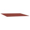 vidaXL Toile de rechange pour auvent Orange et marron 350 x 200 cm