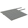 vidaXL Panneaux de terrasse et accessoires WPC Marron/gris 25 m&sup2; 4 m
