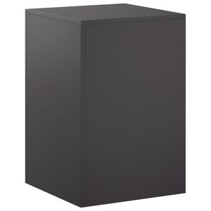 vidaXL Support de Plante Noir 40 x 40 x 60 cm Acier