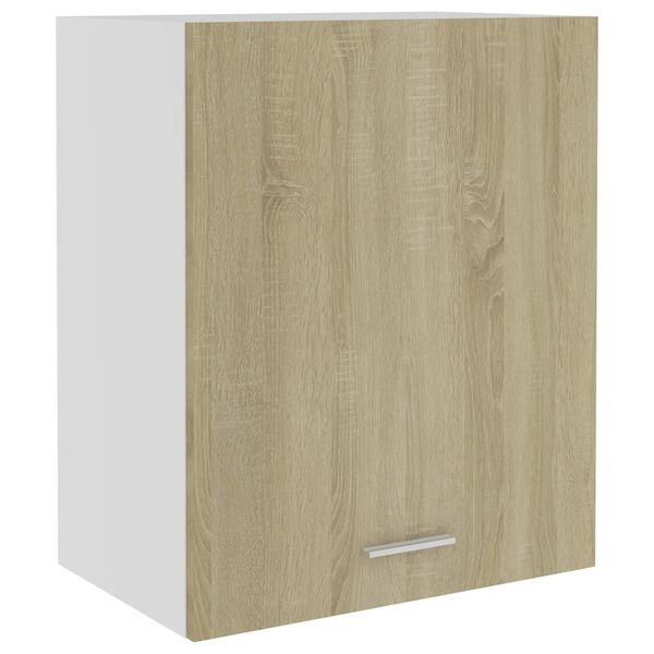 vidaXL Armoire suspendue Ch&ecirc;ne sonoma 50x31x60 cm Bois d'ing&eacute;nierie