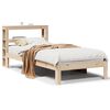 vidaXL Cadre de lit avec t&ecirc;te de lit sans matelas 90x190 cm