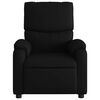 vidaXL Fauteuil de massage inclinable noir similicuir