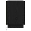 vidaXL Cabinet de chevet 2 pcs Ch&ecirc;ne noir 50 x 34,5 x 50 cm.