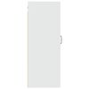 vidaXL Armoire suspendue Blanc 35x34x90 cm Bois d'ing&eacute;nierie