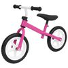 vidaXL V&eacute;lo d'&eacute;quilibre roues de 9,5 pouces rose