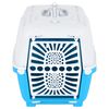 vidaXL Transporteur pour animaux de compagnie blanc et bleu PP