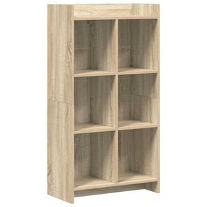 vidaXL Biblioth&egrave;que Ch&ecirc;ne Sonoma 59 x 30 x 111 cm Bois d'ing&eacute;nierie
